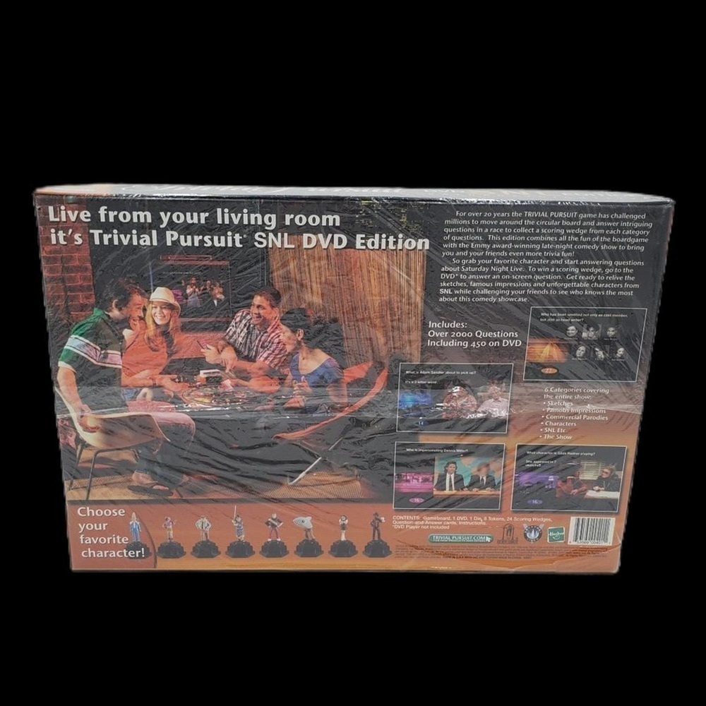 NWT Parker Brothers Trivia Pursuit DVD SNL Edition - Picture 2 of 11